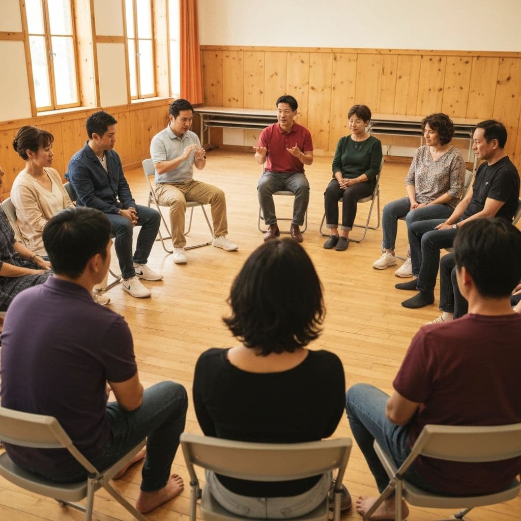 Group Therapy at Grace Rehab & Wellness Centre